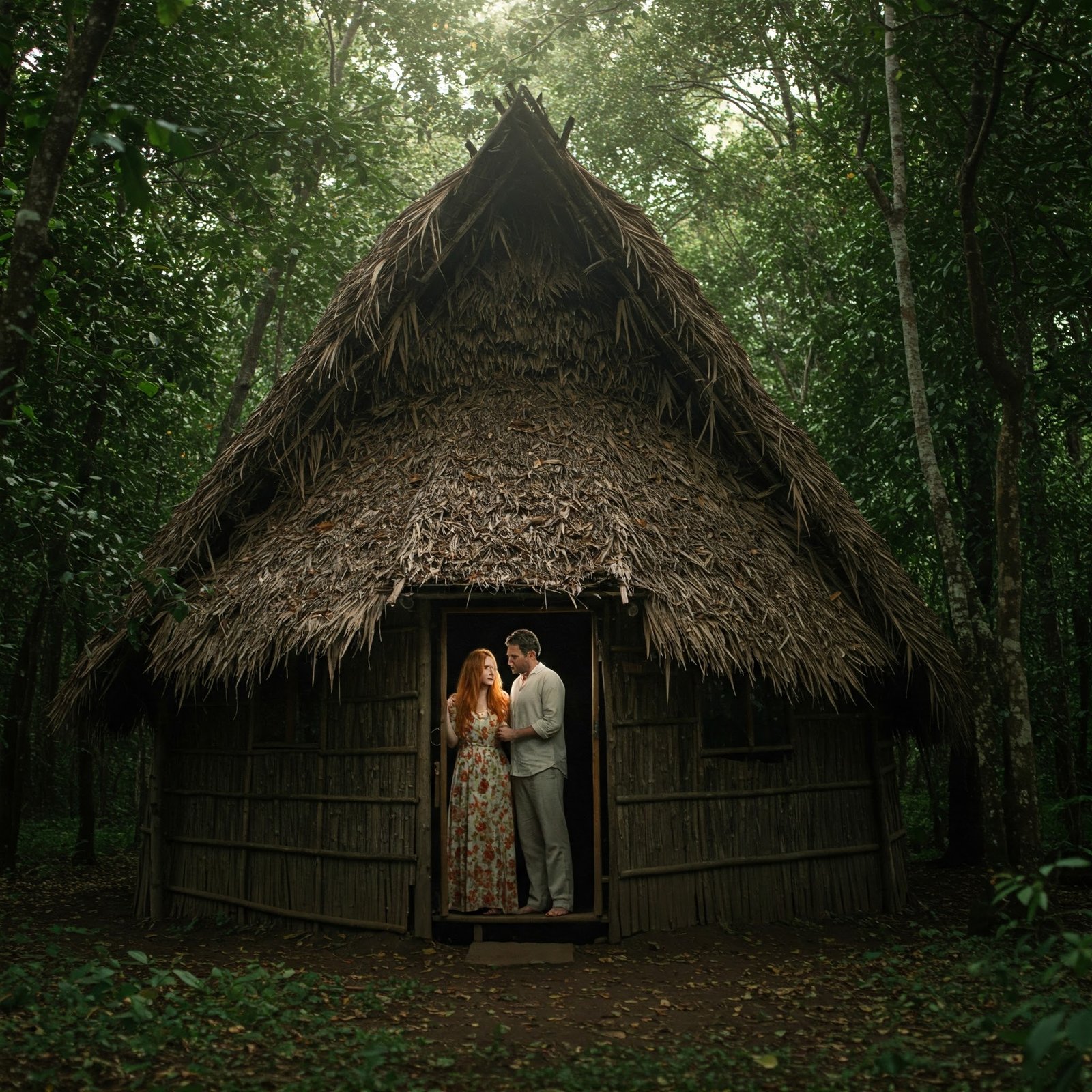 Experiencing Life in a Hut in a Forest on an Island